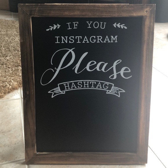 Other - Decor Sign for Weddings or Parties